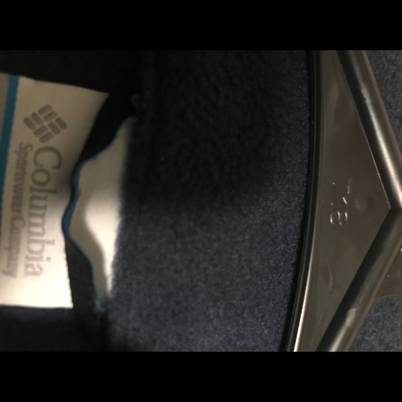 Blue Columbia XL Fleece Zip Up Jacket - Picture 5 of 7
